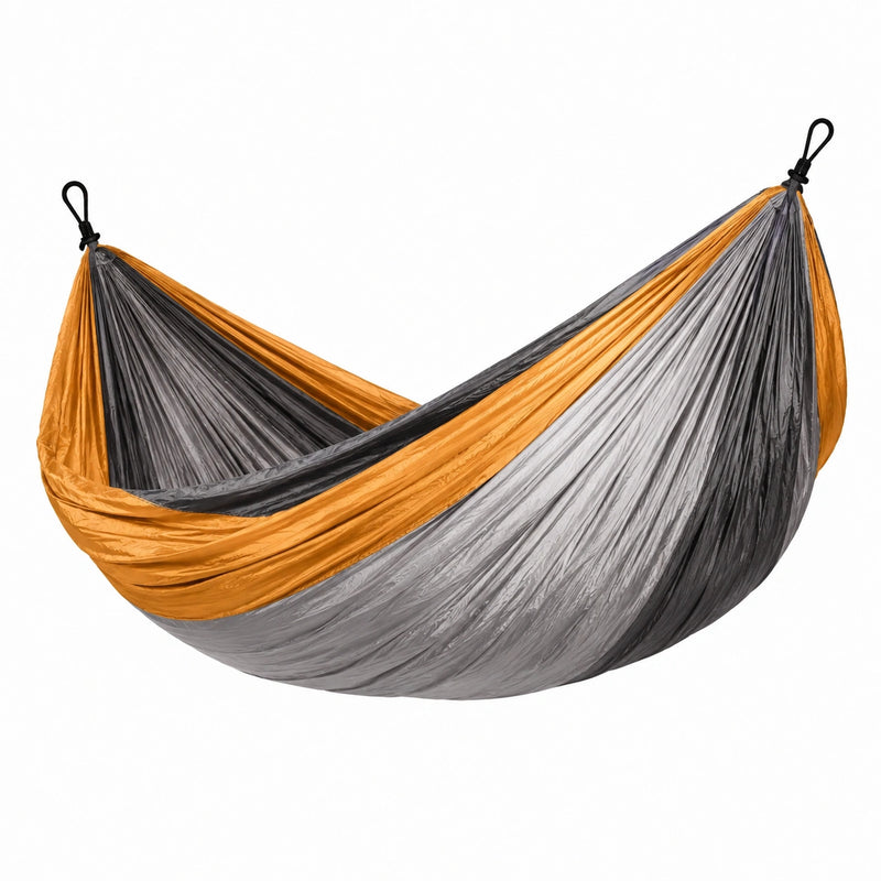 Amaca in Nylon Arancione e Grigio 270cm x 140cm